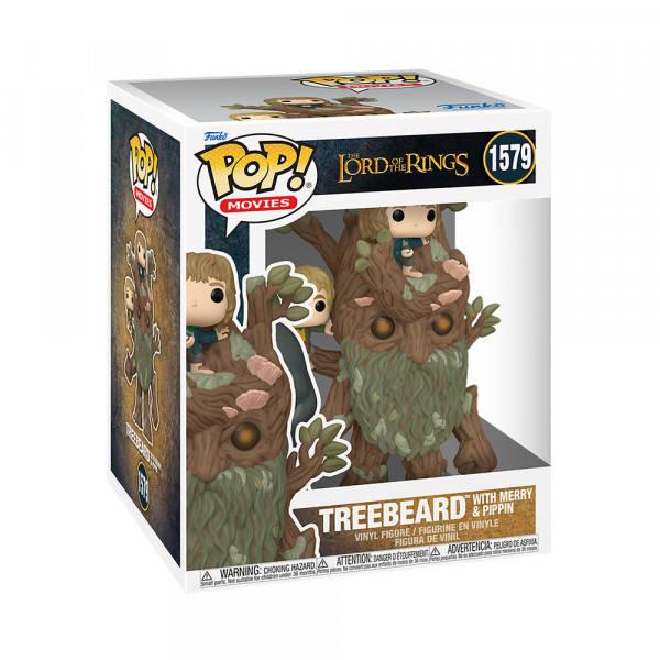 Funko POP! The Lord of the Rings: Treebeard with Merry and Pippin 6" (1579)